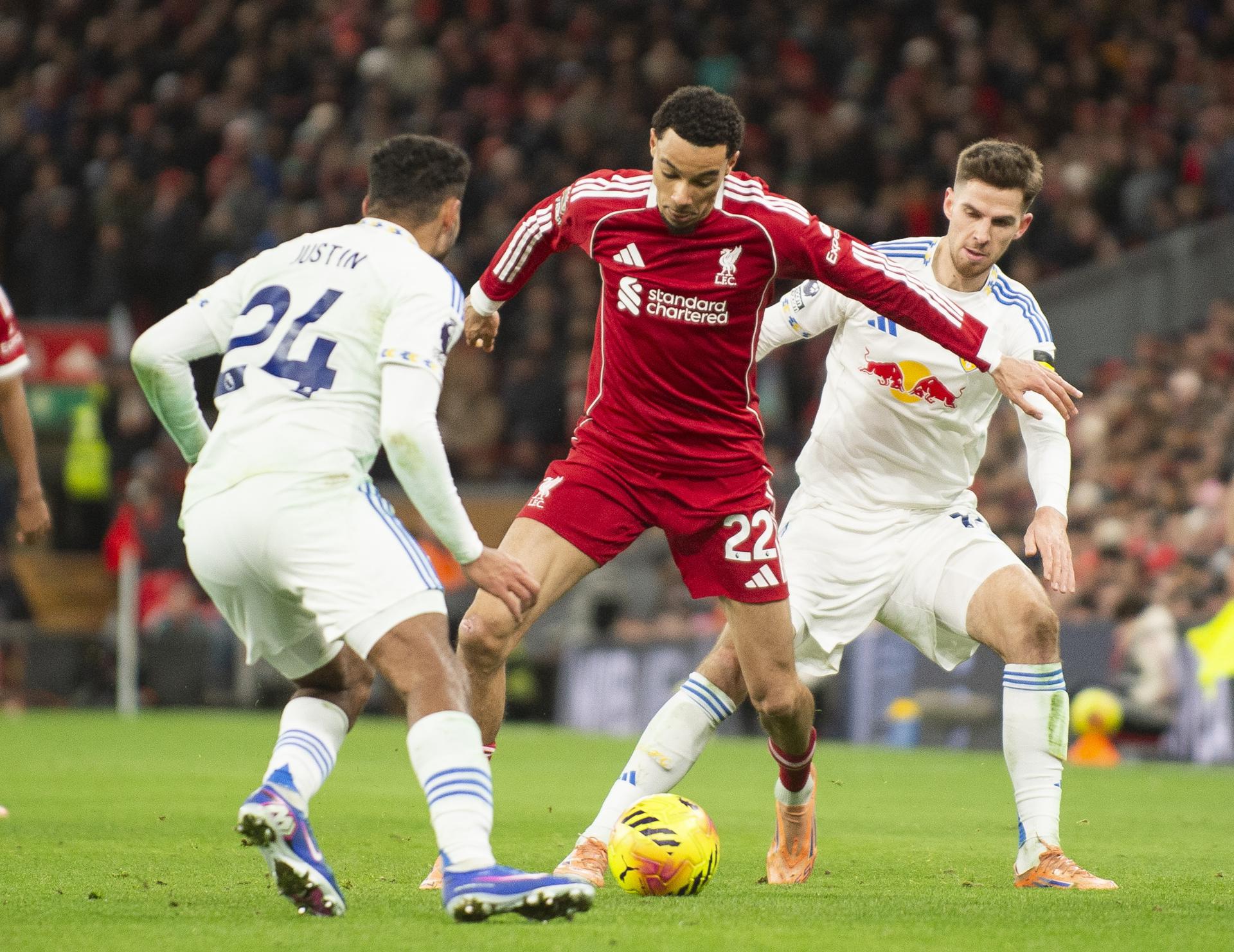 La Larga Espera: Empate a Cero entre Liverpool y Leeds United, con Momentos Clave y Números que Hablan